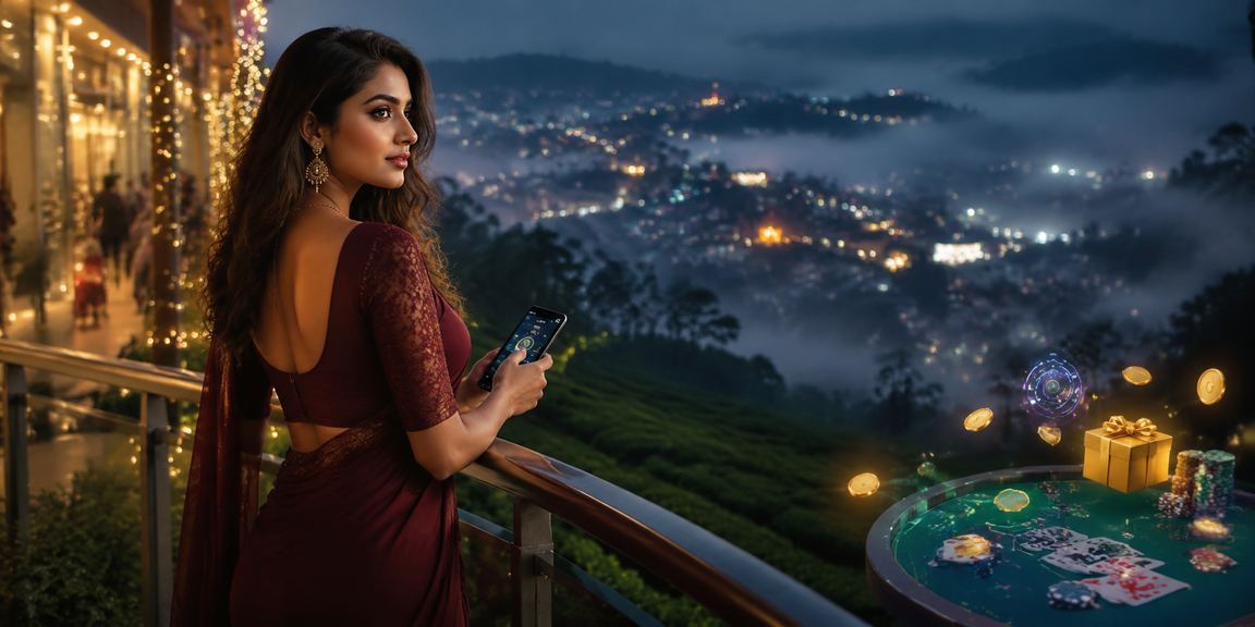 রংপুর ব্যাকারাট গেম টেবিল পাশে চা বাগান